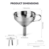 ELEGOO 3D Stainless Steel Funnel, Resin Metal Funnel Filter Cup for MSLA/DLP/LCD Resin 3D Printer ELEGOO