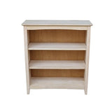 International Concepts Shaker Bookcase, 36-Inch, Unfinished IC International Concepts