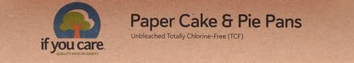 If You Care FSC Certified Paper Cake and Pie Baking Pans, 4-Count If You Care