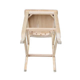 International Concepts 29-Inch Double X Stool, Unfinished IC International Concepts