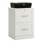 Realspace® 17" D Vertical 2-Drawer File Cabinet, White Realspace