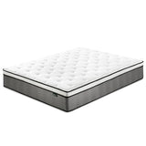 ZINUS 12 Inch True Support Hybrid Mattress [New Version], Queen, Fiberglass Free, Medium Feel, Motion Isolation, Certified Safe Foams & Fabric, Mattress in A Box Zinus
