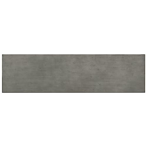 Modern Minimalist Console Table 59-Inch Long Wood Accent Entry Sofa Table for Living Room Entryway Hallway (Gray) Amposei