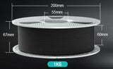 SUNLU PC-ABS 3D Filament 1.75mm 1KG, PC & ABS Hybrid 3D Filament, High-Strength, Paint & Plate Ready, Industrial-Grade, Heat-Resistant Spool, Dimensional Accuracy +/-0.02mm, 1KG Spool(2.2lbs), Black SUNLU