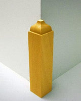 EWBB83 Poplar Baseboard Outside Corner Block 1-3/8" Square x 8-1/2" Tall NewMouldings