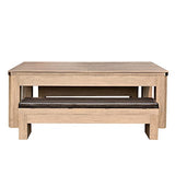 Hathaway Newport 7-ft Pool Table Combo Set with Benches - Rustic Grey with Blue Felt Hathaway