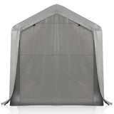 8x12ft Heavy Duty Waterproof Carport Tents,Outdoor Carport Car Canopy Tent,Sturdy Large Carports Tents,UV Protection Patio Gazebo Canopy Tent,with Metal Frame,for Outside Garden Yard Garage (Grey) Eikyutora