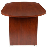 BOWERY HILL Contemporary 6' Conference Table in Cherry Finish BOWERY HILL