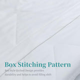 100% Wool Comforter Summer Lightweight Duvet Insert Noiseless Pure Cotton Shell Comforter Temperature Regulation Breathable Comfortable Wool Bedding for Luxurious Sleep Queen Size Molithe
