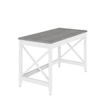Alera ALEWSF4824GY 47.24 in. x 23.62 in. x 29.53 in. Farmhouse Writing Desk - Gray Alera