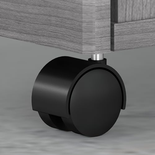 Bush Business Furniture Studio C 72W x 30D L Shaped Desk with 42W Return in Platinum Gray Bush Business Furniture