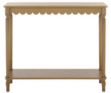 SAFAVIEH Home Collection Haven French Country Farmhouse Desert Brown Console Table for Entryway, Living Room, Foyer SAFAVIEH