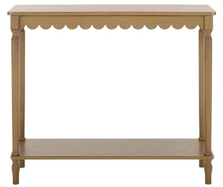 SAFAVIEH Home Collection Haven French Country Farmhouse Desert Brown Console Table for Entryway, Living Room, Foyer SAFAVIEH