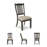 Signature Design by Ashley Tyler Creek 20" Dining Room Upholstered Chair, 2 Count, Antique Black Signature Design by Ashley