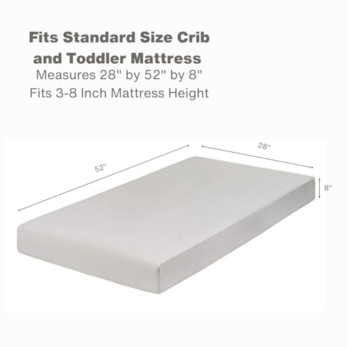 EVERYDAY KIDS 3 Piece Toddler Sheet Set - Soft Breathable Microfiber Toddler Bedding - Includes a Flat Sheet, a Fitted Sheet and a Pillowcase - Solid Grey EVERYDAY KIDS