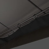 Sunjoy Universal Mosquito Netting for 12 ft. ×16 ft. Gazebos, Black Sunjoy