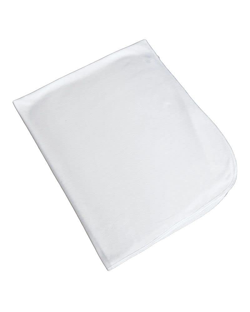 Monag Blank Sublimation Baby Receiving Blanket, Baby Sublimation Blanket (White, OS)