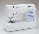 Brother CS5055 Computerized Sewing Machine, 60 Built-in Stitches, LCD Display, 7 Included Feet, White Brother
