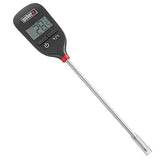 Weber Instant‑Read Thermometer Probe, Black/Silver – Fast Digital Grill & Kitchen Thermometer with 15‑Second Readout, Auto Shutoff & Fahrenheit/Celsius Options - Grill Accessory