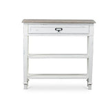 Baxton Studio Dauphine Traditional French 1-Drawer Accent Console Table, White Baxton Studio