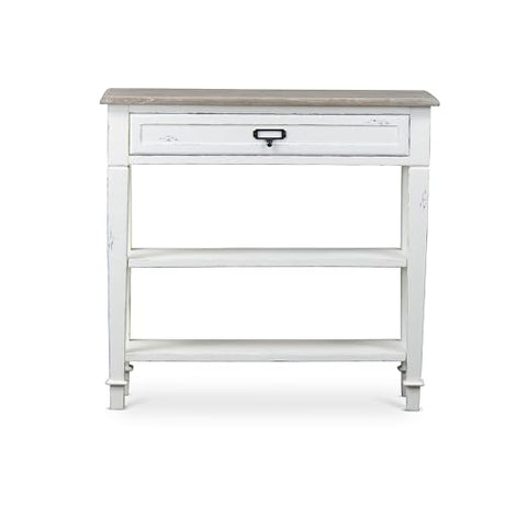 Baxton Studio Dauphine Traditional French 1-Drawer Accent Console Table, White Baxton Studio