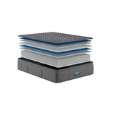 Beautyrest Days End Plush Pillow Top 14.75" Mattress - King - Cooling Tech, Supportive Durable Pocketed Coils, Pressure Relief, Motion Separation; 100 Night Sleep Trial and 10 Year Warranty Beautyrest