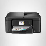 Brother Work Smart 1410 Wireless Color Inkjet All-in-One Printer with 2.7” Touchscreen and Automatic Duplex Printing | Includes Refresh Subscription Trial(1) (MFC-J1410DW)