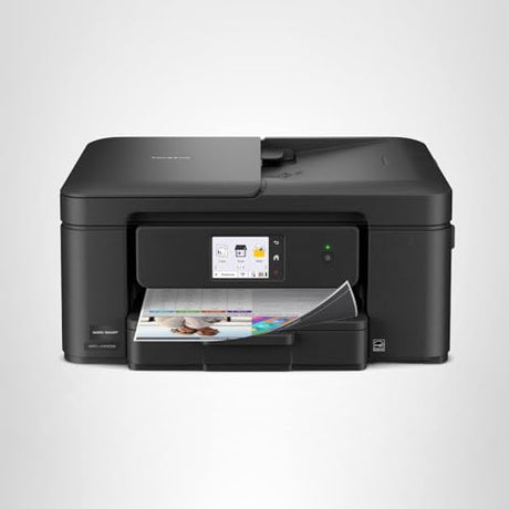 Brother Work Smart 1410 Wireless Color Inkjet All-in-One Printer with 2.7” Touchscreen and Automatic Duplex Printing | Includes Refresh Subscription Trial(1) (MFC-J1410DW) Brother