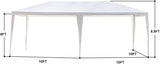 KepooMan 10' x 20' Outdoor Gazebo Canopy Waterproof Party Tent Wedding Canopy with Removable Sidewalls & Brighter Church Windows KepooMan