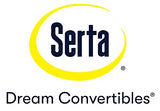 Serta Rane Convertible Sofa Bed, Charcoal Serta