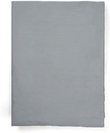 MIINA 100% Cotton Cover for Traditional Japanese Floor Futon Mattress, 71 x 82 / for 70 x 80【Do not Tumble Dry】 Made in Japan (King, Gray) MIINA