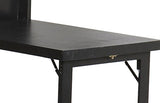 SEI Furniture Convertible Desk, 32.00 in. H x 22.00 in. W x 6.00 in. D, Black SEI Furniture