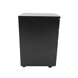 Techni Mobili Rolling Storage and File Cabinet, Espresso Techni Mobili