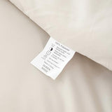 ROSGONIA Beige Comforter Set Queen, 3pcs (1 Boho Beige Comforter & 2 Pillowcases), All Season Bedding Lightweight Soft Bedspread Blanket Quilt ROSGONIA