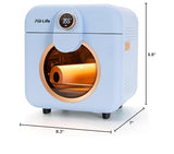 PYD Life Mini Sublimation Oven Machine 12 L 110 V 1600 W Light Blue Heat Press Machine for Sublimation Blanks Mugs Tumblers Cups Water Bottles Sublimation Printing PYD Life