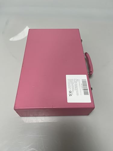 KINSPORY Art Supplies, 139 Pack Painting Drawing Art Kit with 2 Sketch Pads, Deluxe Double Layers Art Set Crafts, Colored Pencils, Oil Pastels, Watercolor Paints, Gift for Artists Kids (Rose Pink) KINSPORY