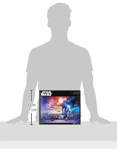 Buffalo Games - Star Wars - SW - You were The Chosen One - 2000 Piece Jigsaw Puzzle for Adults Challenging Puzzle Perfect for Game Nights - Finished Size is 38.50 x 26.50 Buffalo Games