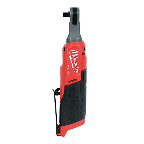 Milwaukee M12 Fuel 3/8" High Speed Cordless Ratchet - No Battery, No Charger, Bare Tool Only - WoodArtSupply