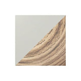 Simple Designs LT2078-LWG Petite Mid Century Table Lamp, Light Wood and Light Gray Simple Designs