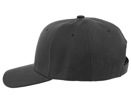 Gelante Plain Blank Baseball Caps Adjustable Back Strap Wholesale LOT 12 Pack- 001-Black Gelante