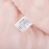 ROSGONIA Comforter Full Size for Girls Boys Teens Blush, 3pcs(1 Boho Pink Comforter & 2 Pillowcases) Lightweight Dorm Bedding Soft All Season Bed Set ROSGONIA