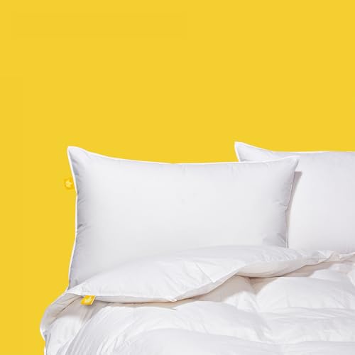 Canadian Down & Feather Co. - All Season Weight White Feather & Down Duvet Twin Size - 240 TC Shell 100% Cotton - Oeko TEX Certified Canadian Down & Feather Company