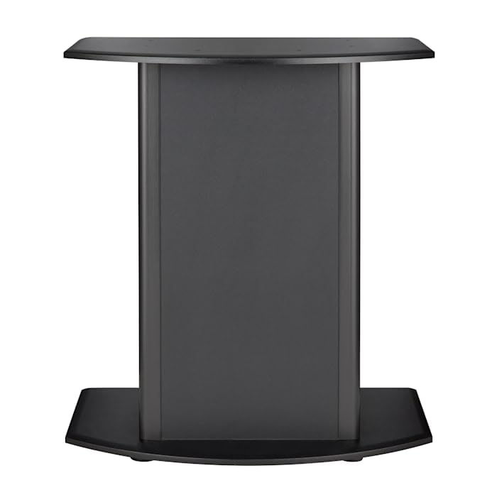 Aqueon Pedestal Bow Aquarium Stand, 26" W X 29" H - WoodArtSupply