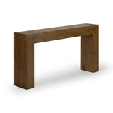 Plank+Beam 66 Inch Camden Console Table - Solid Pine Wood, Easy Assembly for Living Room or Entryway, Rustic Honey Plank+Beam