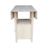 IC International Concepts T-3638DPG Bistro Table, Unfinished IC International Concepts