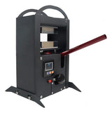 D9A91 8 Ton Portable Hydraulic Heat Press Machine 2.8 x 4.7 Inch Dual Heating Plate, Auto Temperature Adjustment Heat Press D9A91