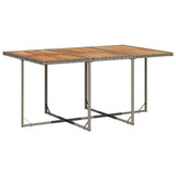 vidaXL 11 Piece Patio Dining Set with Cushions - Gray PE Rattan, Acacia Wood Tabletop, Foldable Chairs, and Stools - Ideal for Outdoor, Garden, and Patio vidaXL