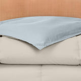 Modern Threads Down Alternative Reversible Comforter Beige/Light Blue Twin Modern Threads