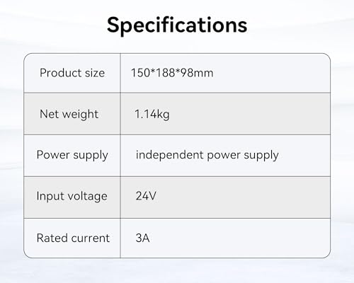 ATOMSTACK F40 Air Assist 10-60 L/min Laser Air Support Pump for Laser Cutters Airflow Engraver Faster and Deeper Cutting Lower Noise Lower Vibration ATOMSTACK