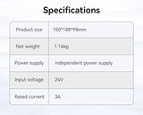 ATOMSTACK F40 Air Assist 10-60 L/min Laser Air Support Pump for Laser Cutters Airflow Engraver Faster and Deeper Cutting Lower Noise Lower Vibration ATOMSTACK